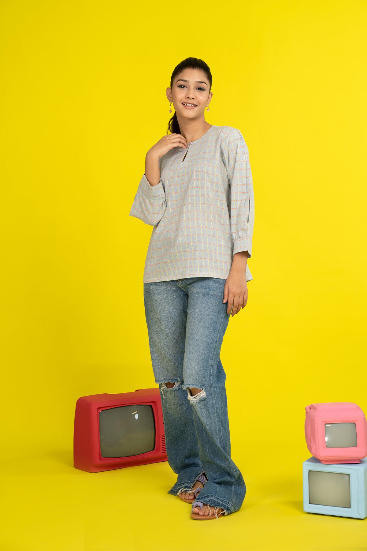 Dyed Jacquard Shirt