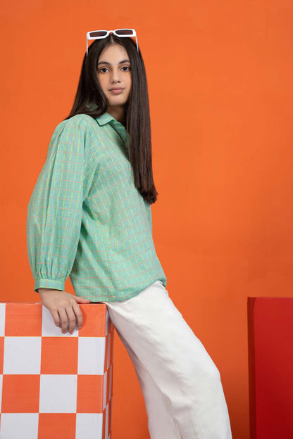 Dyed Jacquard Shirt