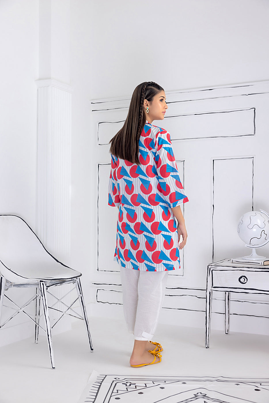 Printed Lawn Shirt