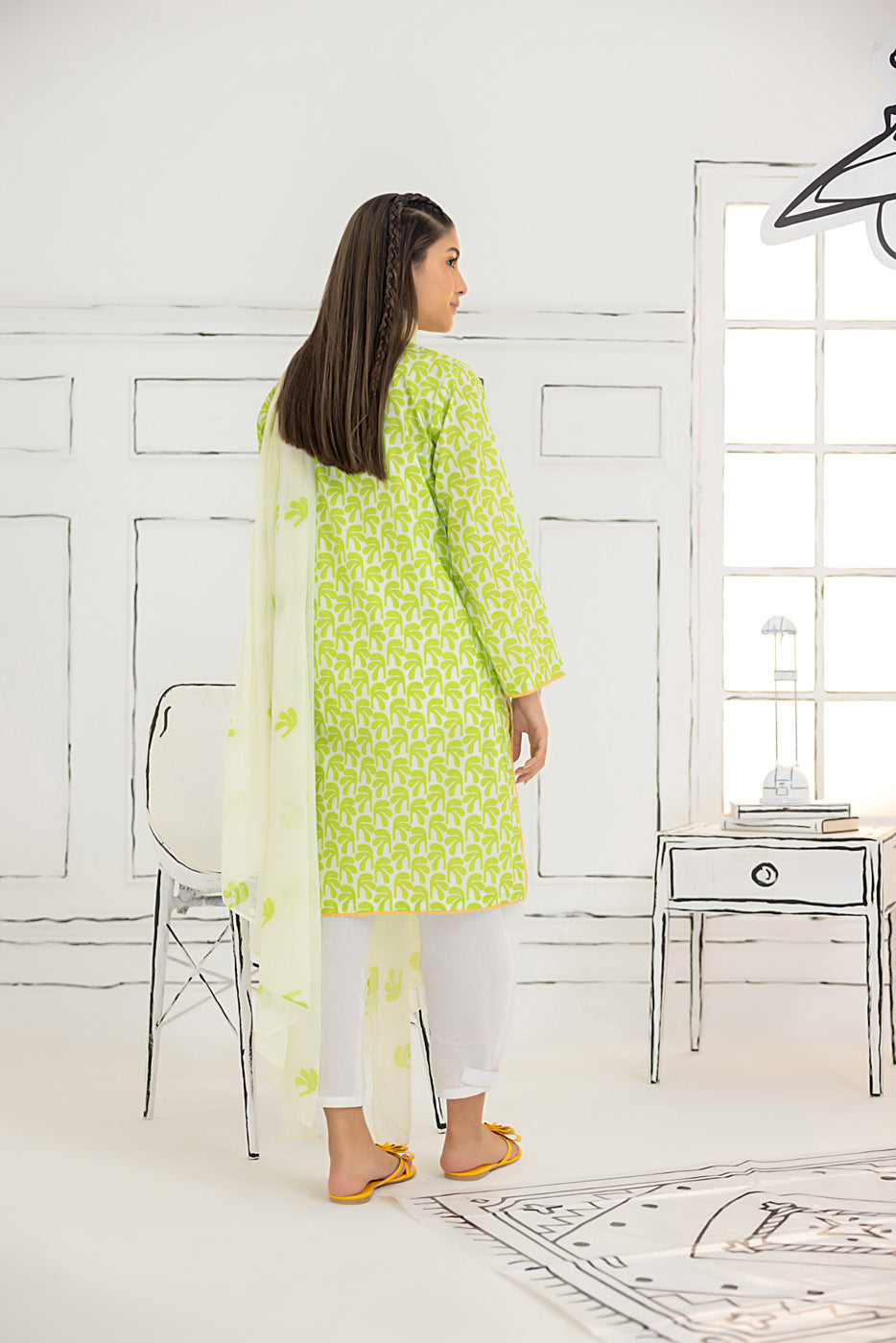 Printed Lawn Shirt