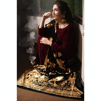 Chilgozay - Luxury Velvet Shawl (CC 153)