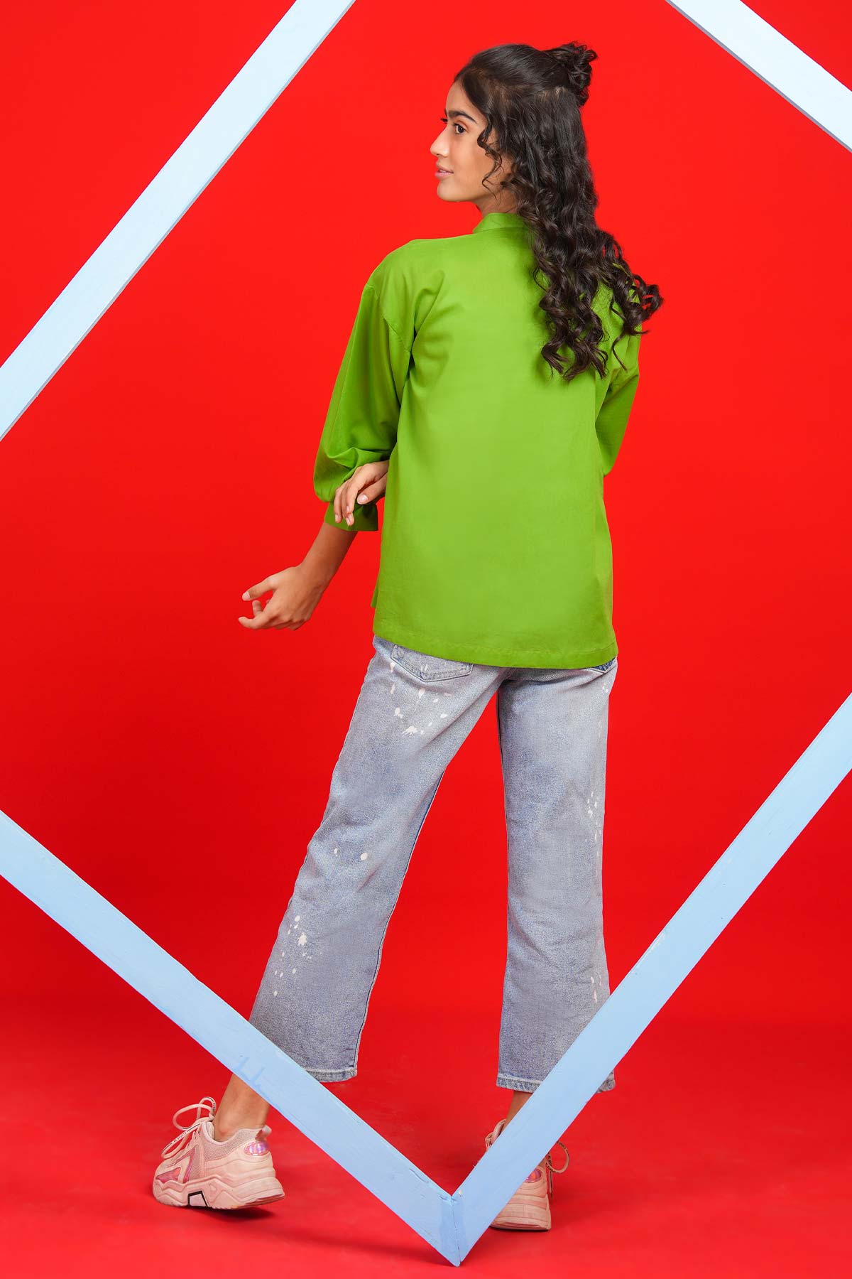 Dyed Cambric Shirt