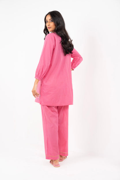 2 PC Embroidered Khaddar Outfit