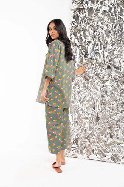 2 PC Printed Khaddar Outfit