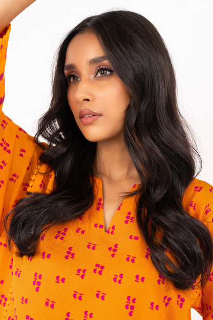 2 PC Printed Khaddar Outfit