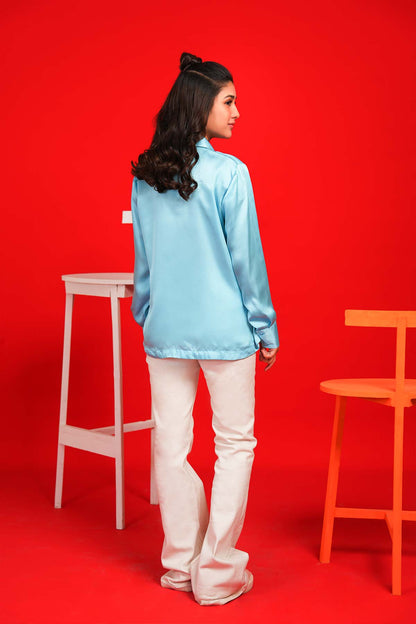 Dyed Silk Shirt