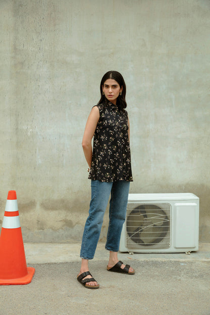 Printed Georgette Shirt