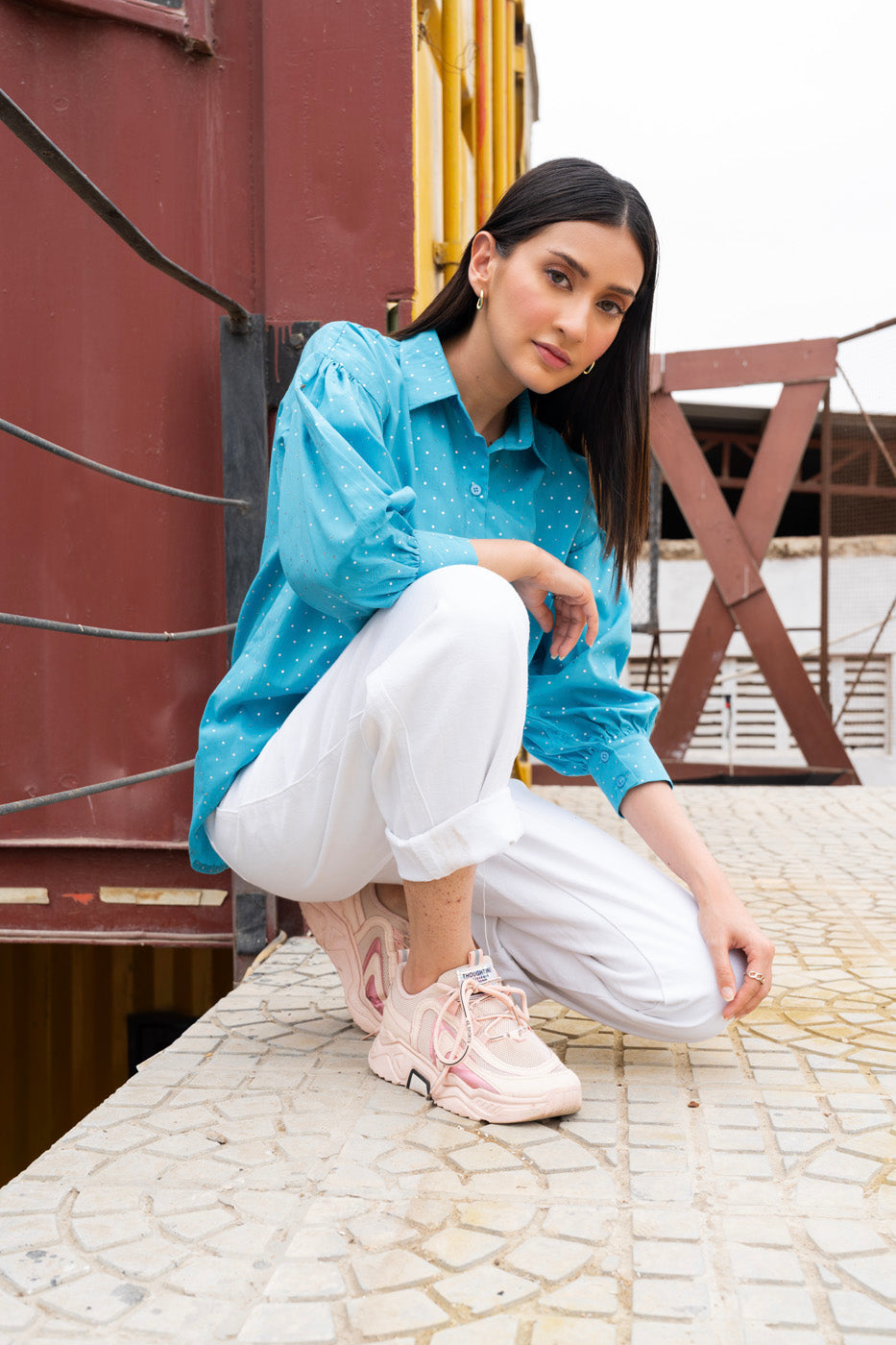 Dyed Cotton Shirt