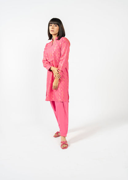 2 PC Dyed Jacquard Outfit