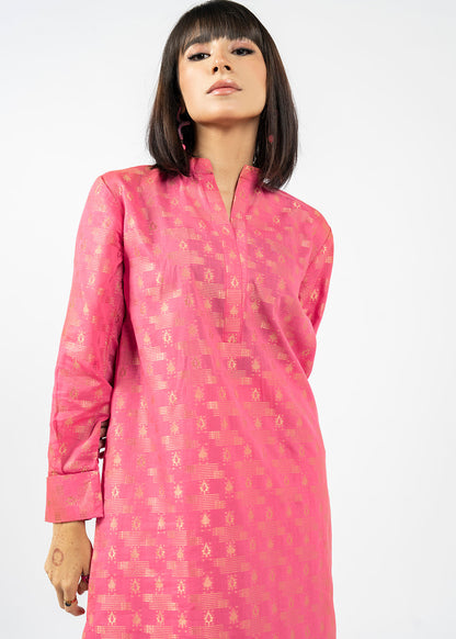 2 PC Dyed Jacquard Outfit