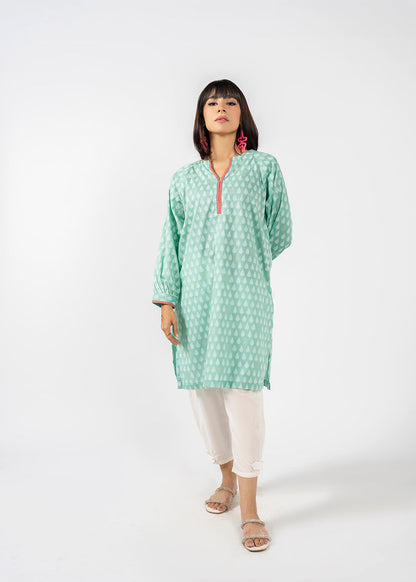 2 PC Printed Cambric Outfit