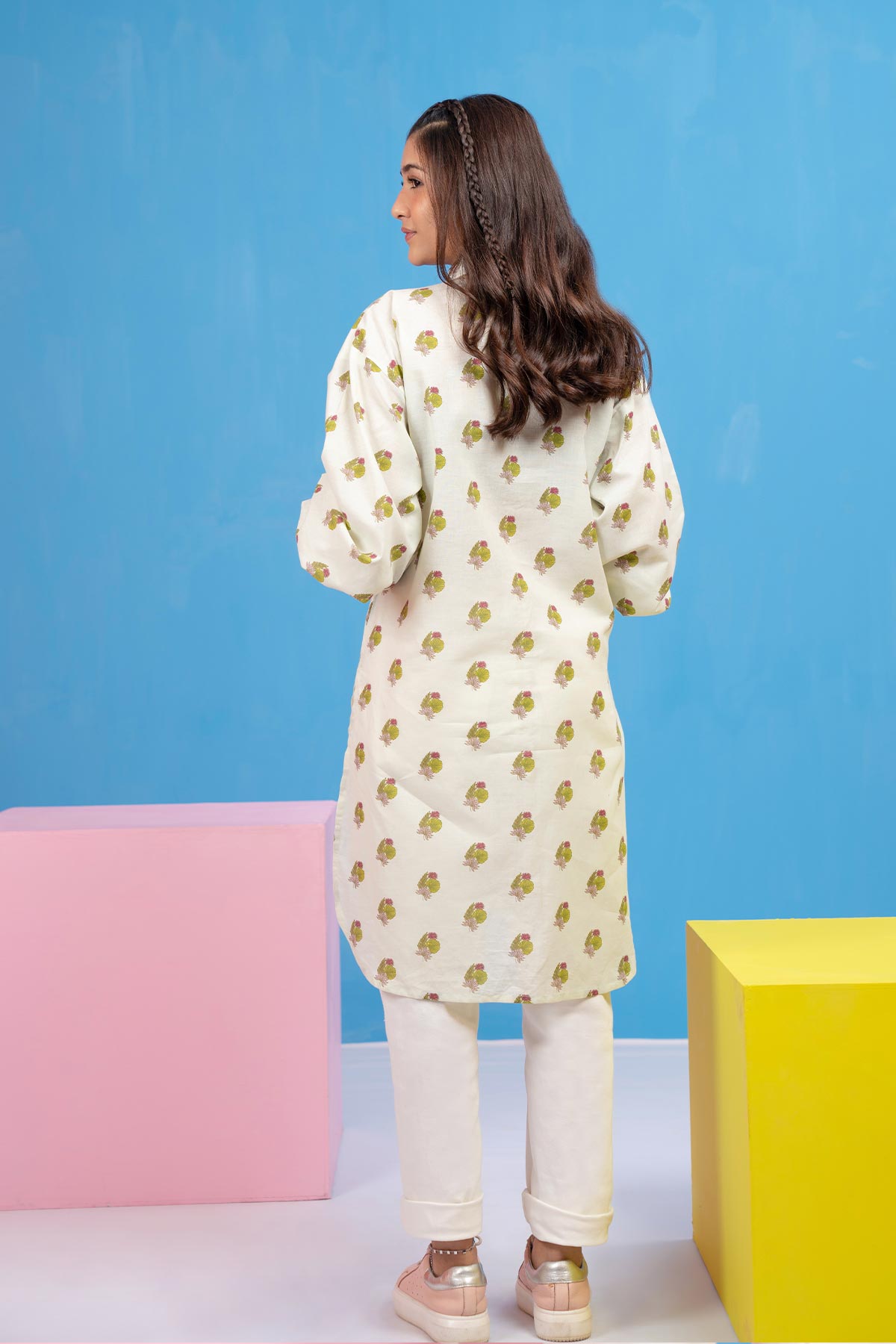 Printed Cambric Shirt
