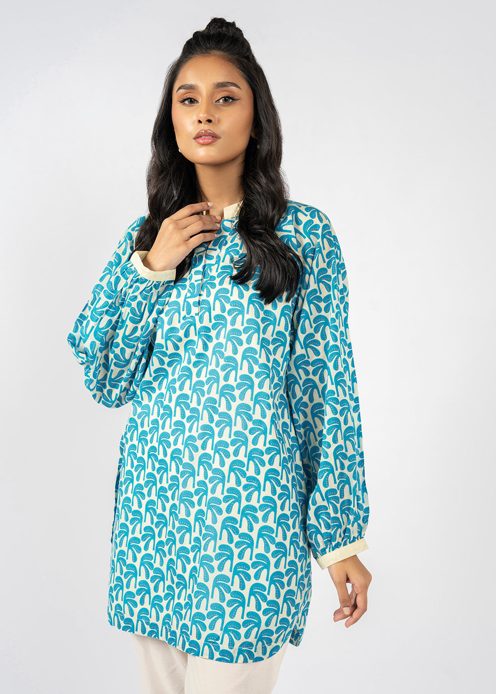 Printed Lawn Shirt