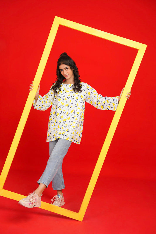 Printed Lawn Shirt