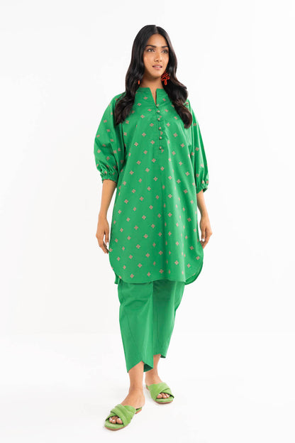2 PC Embroidered Cambric Outfit