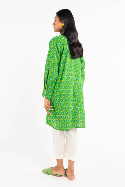 Printed Khaddar Shirt
