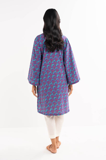 Printed Khaddar Shirt