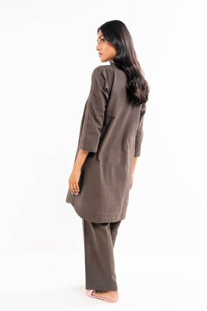 2 PC Dyed Khaddar Outfit