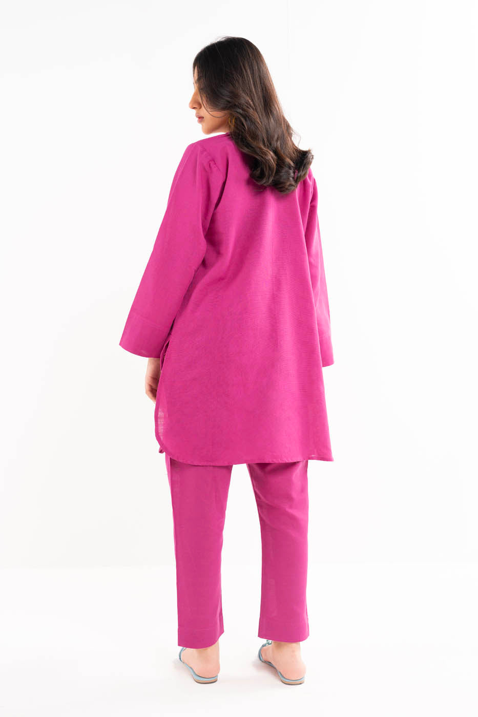 2 PC Embroidered Khaddar Outfit