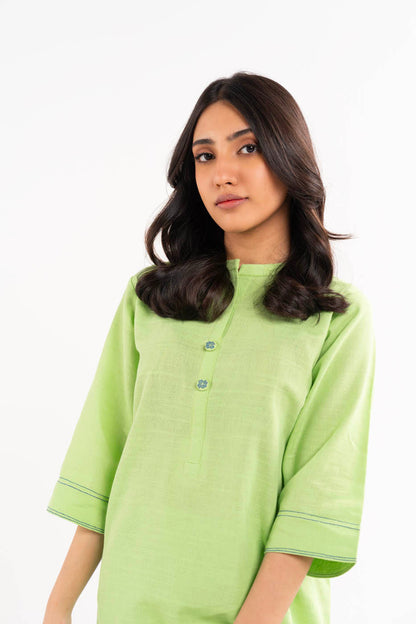 2 PC Dyed Khaddar Outfit
