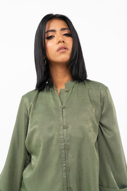 Dyed Chambray Shirt