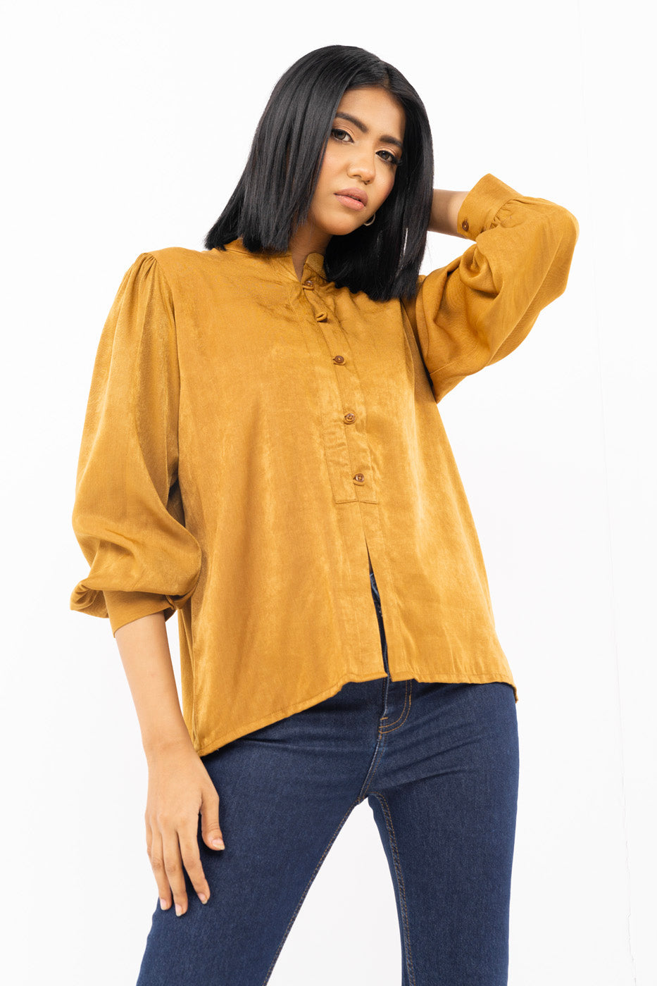 Dyed Chenille Shirt