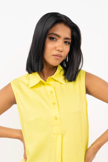 Dyed Silk Shirt