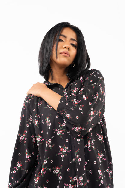 Printed Chiffon Shirt