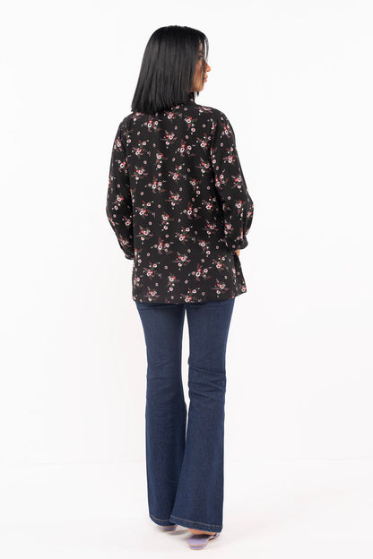 Printed Chiffon Shirt