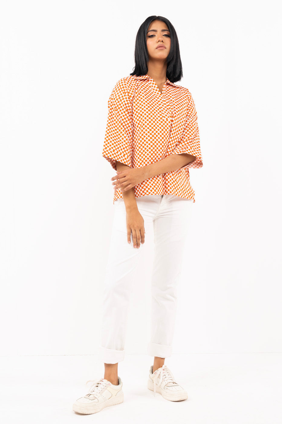 Printed Poplin Shirt