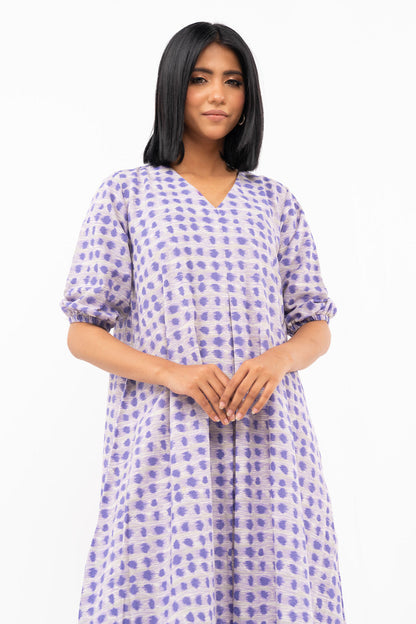 Printed Khaddar Shirt