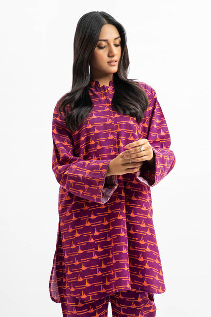 2 PC Printed Khaddar Outfit