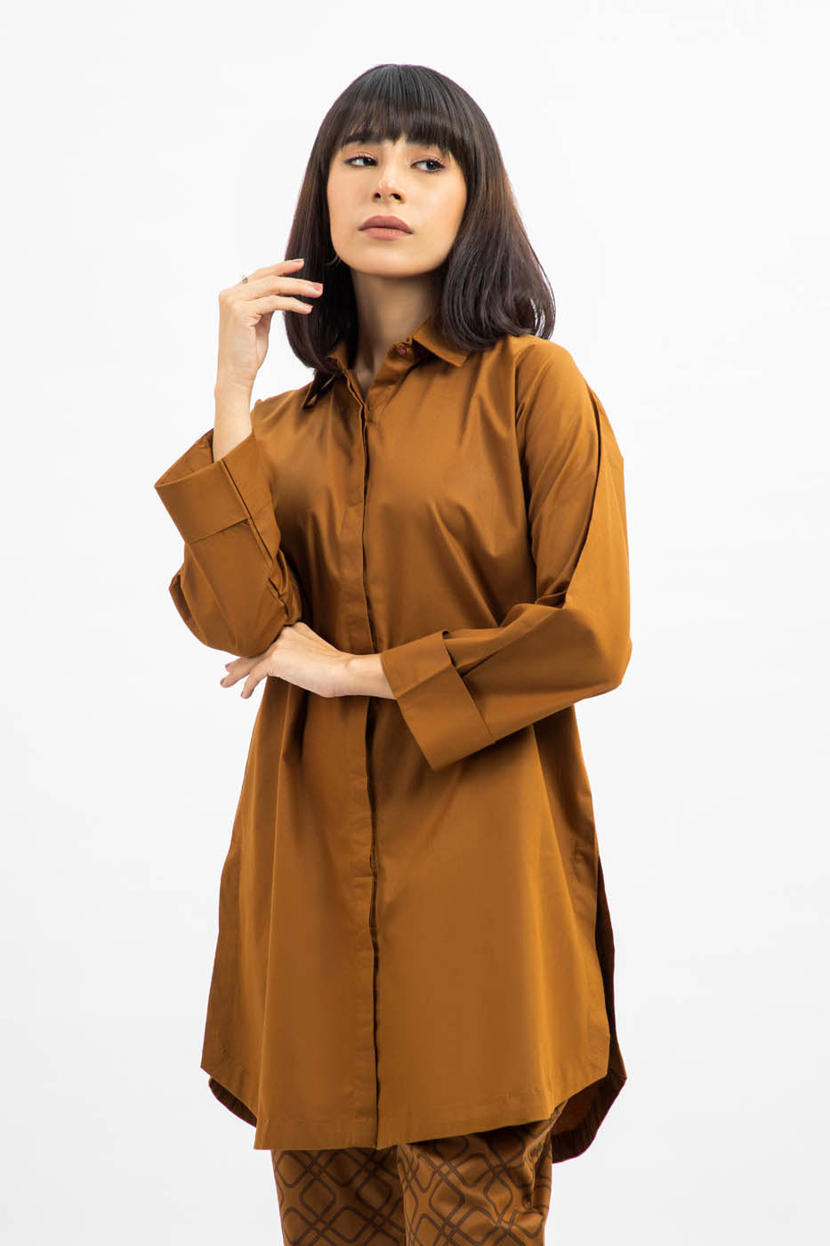 2 PC Printed Cambric Outfit
