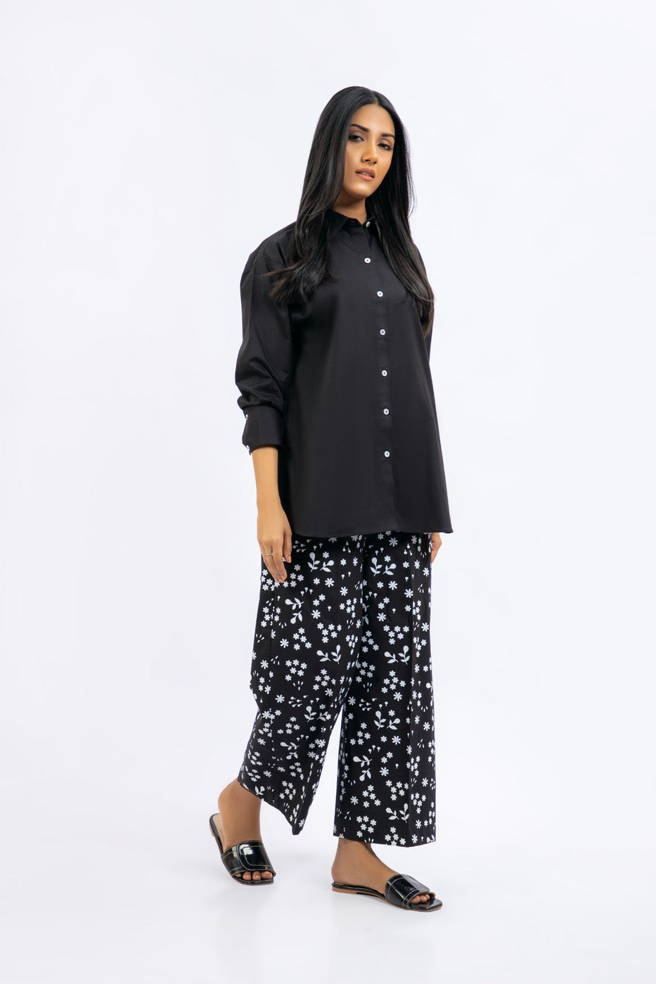 2 PC Printed Cambric Outfit
