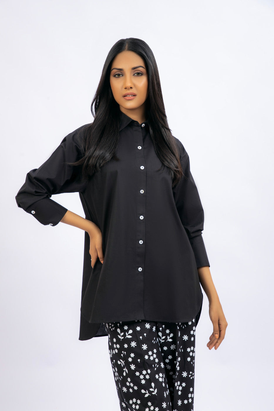 2 PC Printed Cambric Outfit