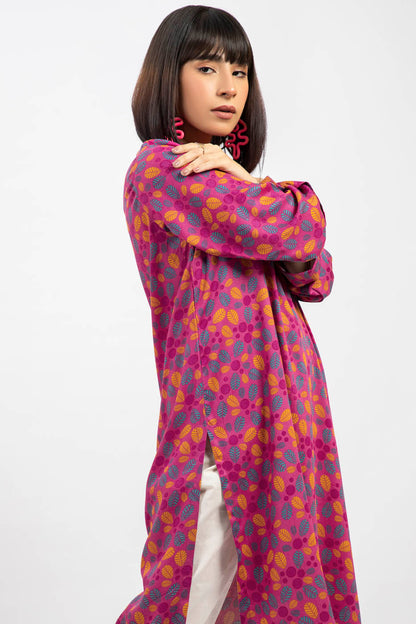 Printed Cotail Viscose Shirt