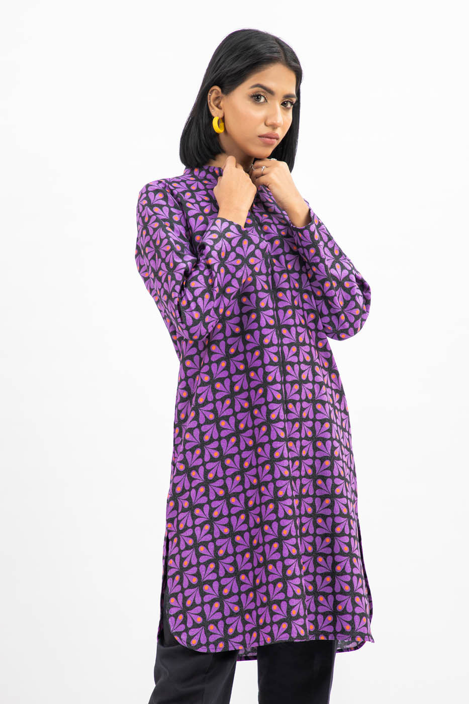 Printed Karandi Shirt