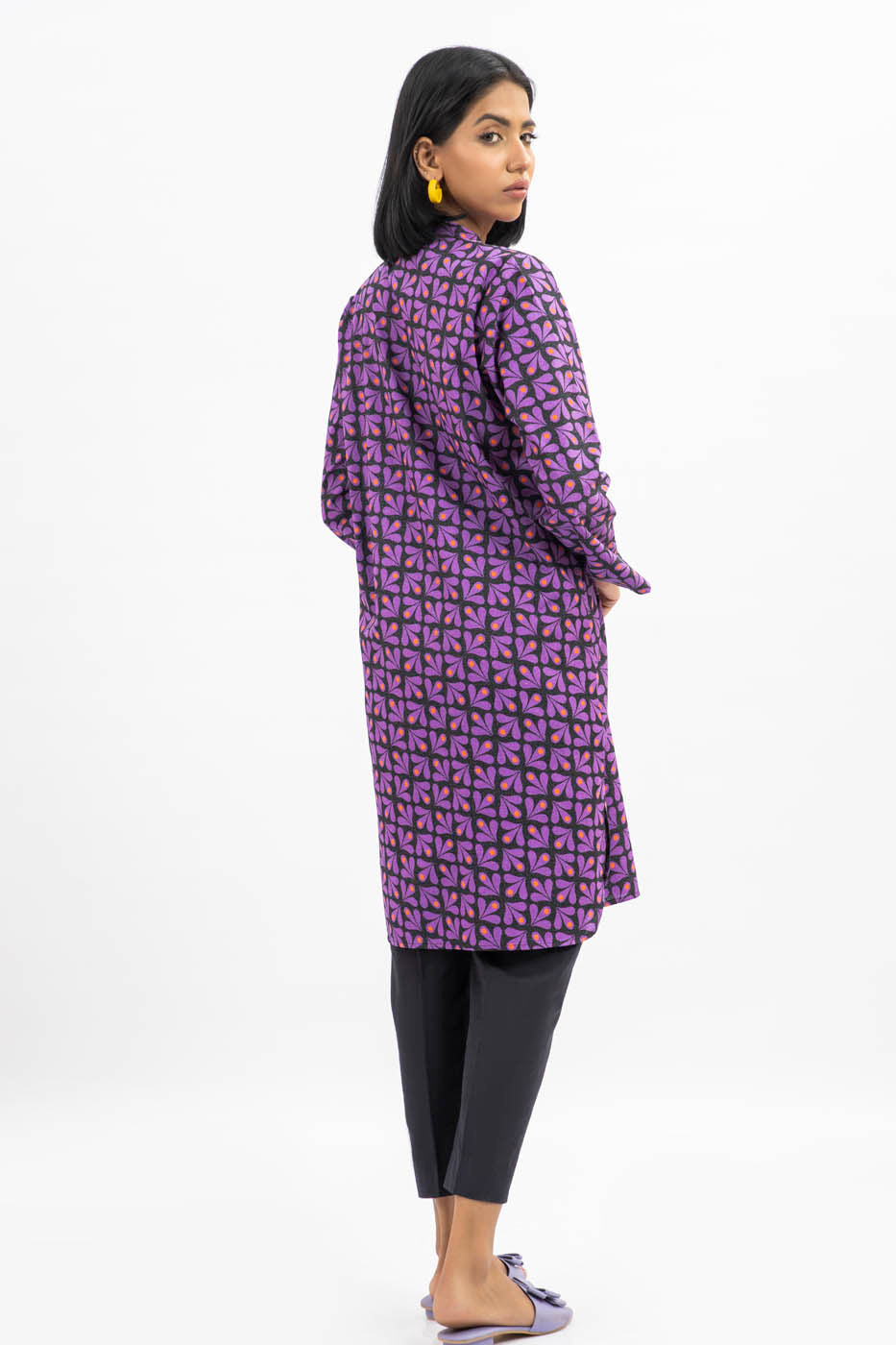 Printed Karandi Shirt