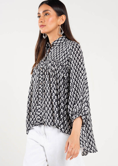 Printed Cotton Shirt
