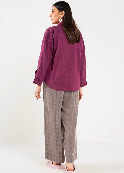 Dyed Yarn Shirt