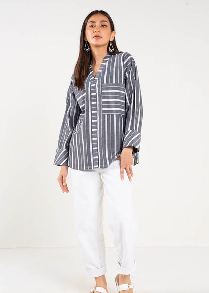 Dyed Yarn Shirt
