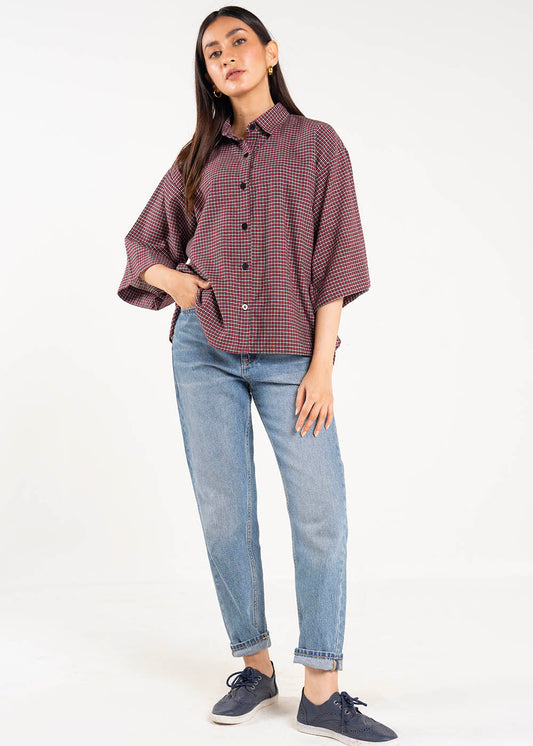 Dyed Yarn Shirt