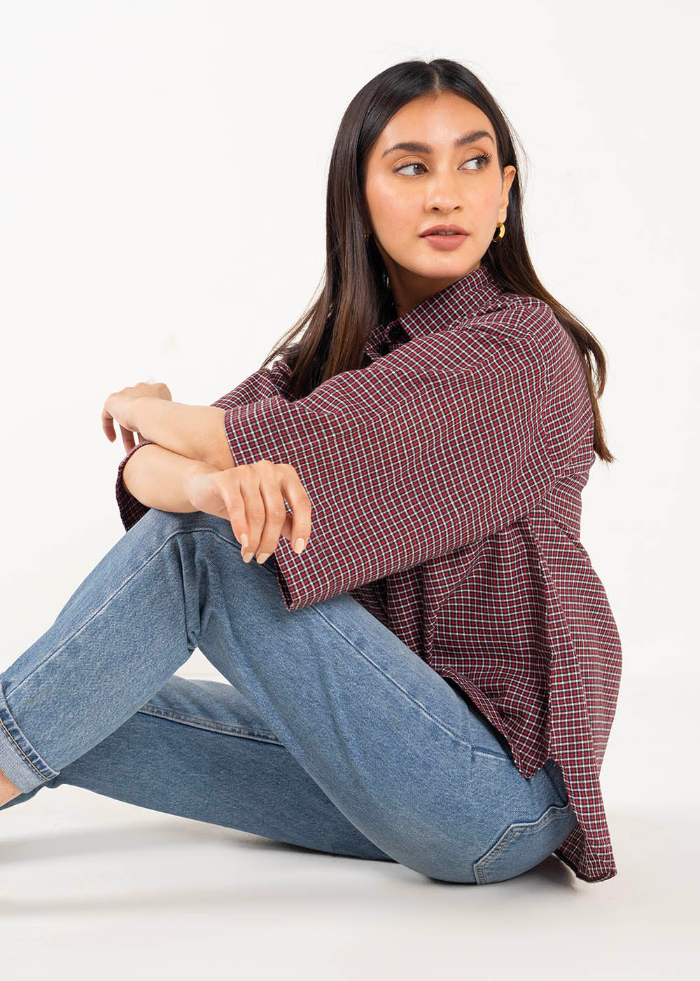 Dyed Yarn Shirt