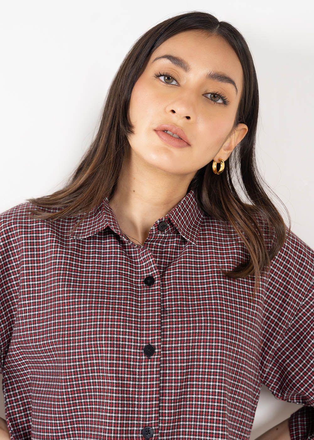 Dyed Yarn Shirt