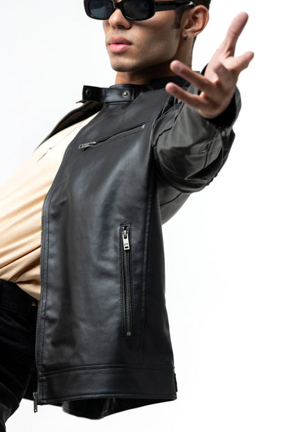 BTW - BLACK LEATHER JACKET