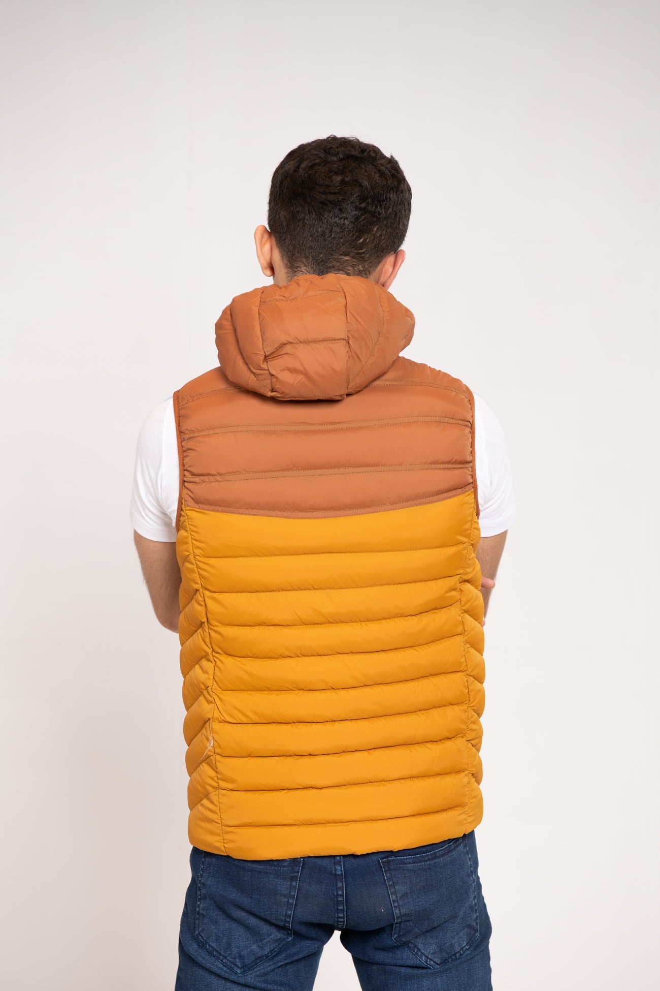 BTW - COLOR BLOCK PUFFER GILET