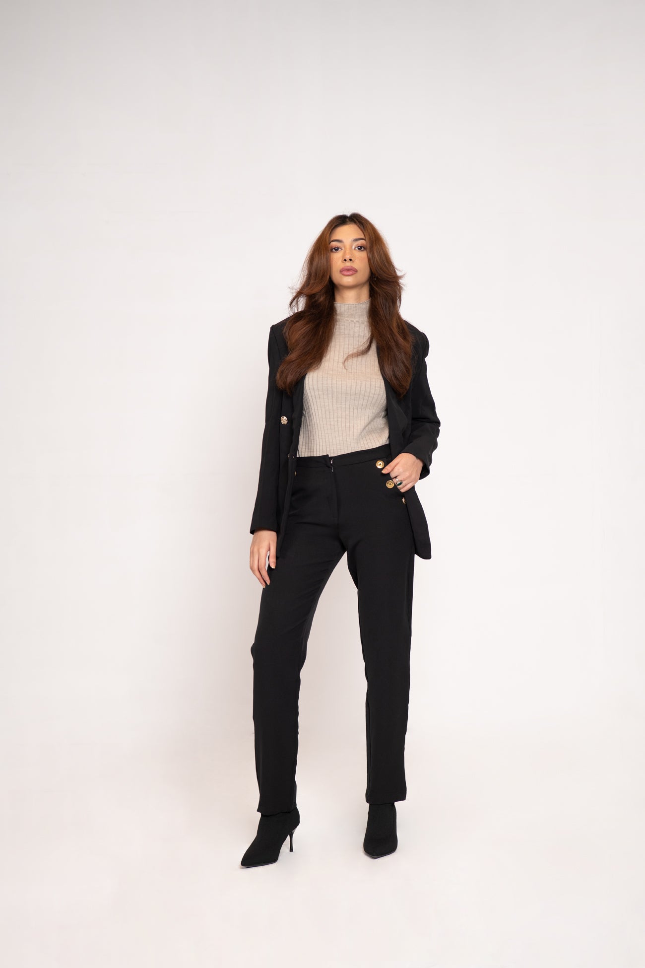 BTW - CLASSIC EVERYDAY BLAZER-BLACK