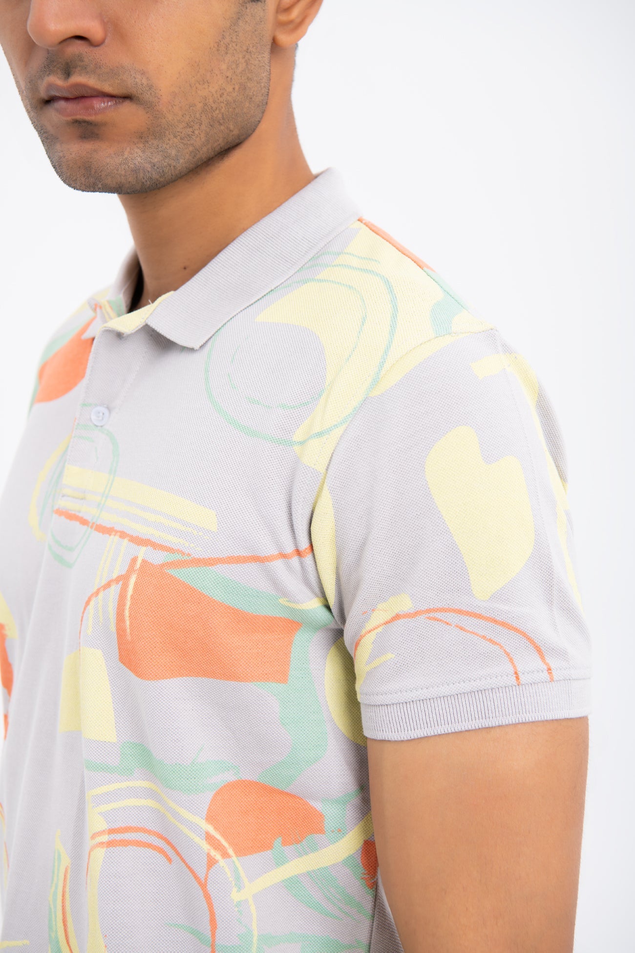 BTW - REGULAR FIT PRINTED POLO SHIRT