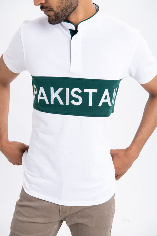 BTW - THE EMBROIDERED PAKISTAN POLO