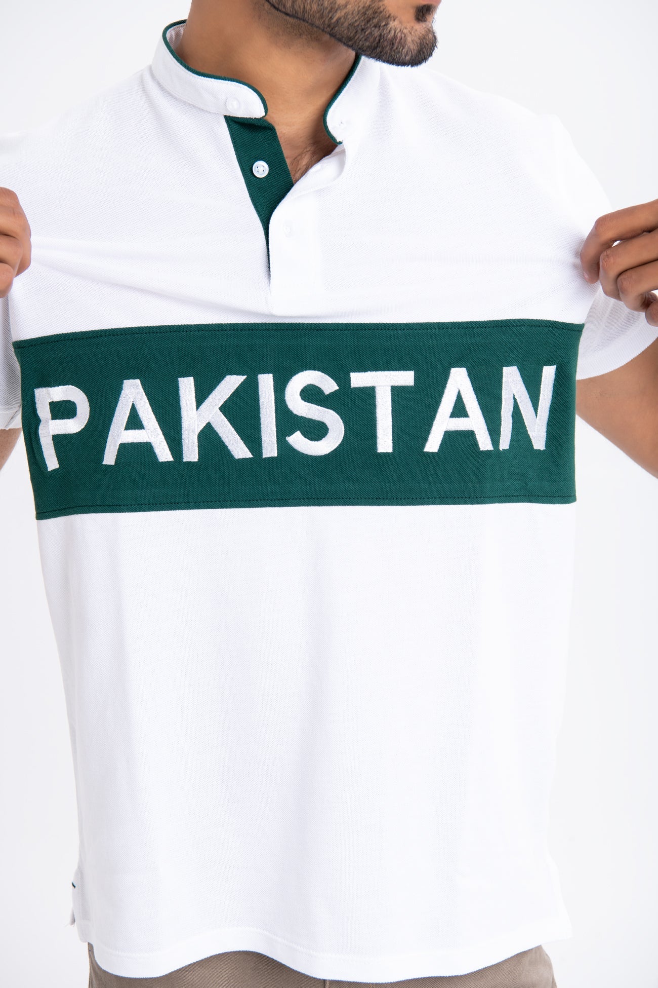 BTW - THE EMBROIDERED PAKISTAN POLO